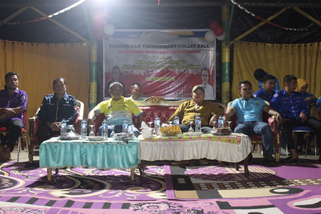 Voly Ball di Desa Dulomo Resmi Dibuka
