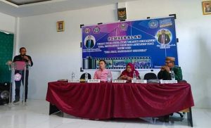 Unipo Gelar Pembekalan KKN Tematik, Ketua LPM : Jaga Nama Baik Almamater