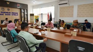 Bahas Pembangunan Bandara, Komisi lll DPRD Pohuwato Kunjungi Dinas Perhubungan Provinsi Gorontalo
