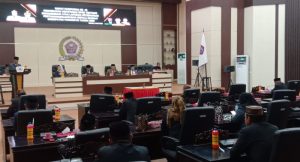 DPRD Pohuwato Gelar Rapat Paripurna, Wawan Hatama Sampaikan Hasil Evaluasi LKPJ 2022