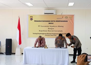 Kapolda Gorontalo Jamin Keamanan Kegiatan Pani Gold Project