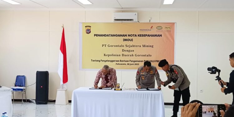 Kapolda Gorontalo Jamin Keamanan Kegiatan Pani Gold Project