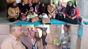 Baznas Pohuwato Distribusikan 5 Bahan Pokok Pencegahan Stunting Kepada Ibu Hamil dan Balita