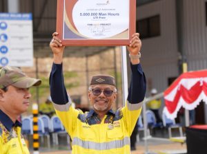 Pani Gold Project Catatkan 5 Juta Man-Hour Tanpa LTI