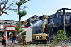 Ketika Terbukti, Oknum Polisi Yang Main Proyek Pembongkaran Kantor Bupati Akan Ditindaklanjuti Polda Gorontalo