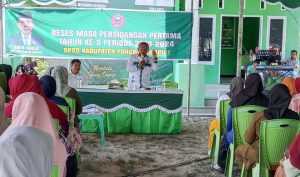 Idris Kadji Gelar Reses Masa Sidang Pertama, Masyarakat Usulkan Hal ini
