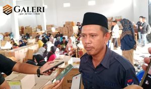 Berjalan Lancar, Sortir dan Pelipatan Surat Suara KPU Pohuwato Capai 85%