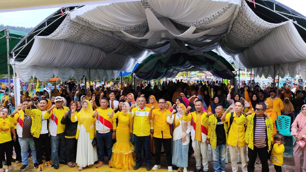 Kampanye Dialogis di Paguat, Golkar Pohuwato Perkenalkan Calon DPRD Kabupaten, Provinsi Hingga DPR RI