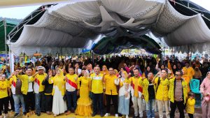 Kampanye Dialogis di Paguat, Golkar Pohuwato Perkenalkan Calon DPRD Kabupaten, Provinsi Hingga DPR RI