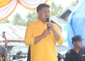 Meski di Guyur Hujan, Kampanye Dialogis Golkar Pohuwato Berjalan Lancar