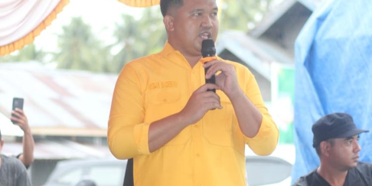 Meski di Guyur Hujan, Kampanye Dialogis Golkar Pohuwato Berjalan Lancar
