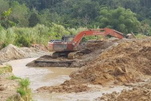 Ulah PETI, Ladang Padi Milik Masyarakat Pohuwato Terancam Rusak