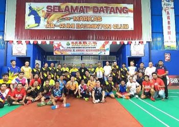 PB Grafika Gorontalo dan PB Ar-Rumi Pohuwato Bersatu Membangun Bulu Tangkis Gorontalo