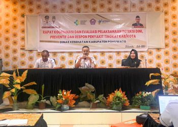 Dinkes Pohuwato Gelar Rakor Evaluasi Deteksi Dini Penyakit