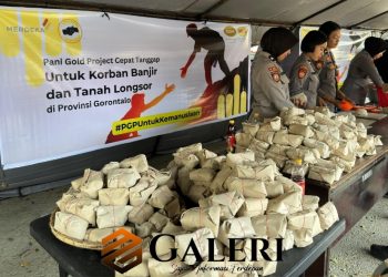 Pani Gold Project Serahkan Bantuan Kemanusiaan untuk Korban Banjir dan Longsor di Gorontalo