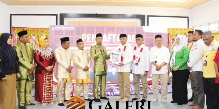 KPU Pohuwato Buka Pendaftaran, Saipul-Iwan Jadi Peserta Pertama