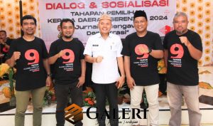 AJP dan KPU Pohuwato Bersinergi, Sosialisasi Pilkada Semarakkan Ulang Tahun ke-9