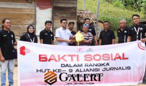 Meringankan Beban Warga, AJP dan Baznas Gelar Bakti Sosial di Desa Bulangita