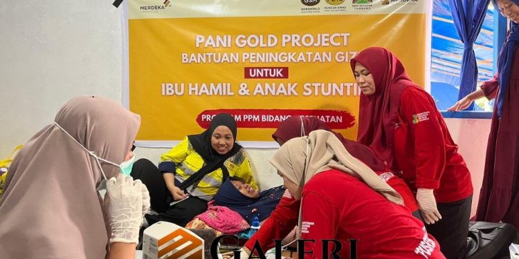 Pani Gold Project Terjun Ke Posyandu, Cek Kesehatan Ibu Hamil Dan Anak