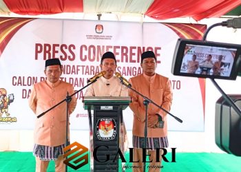 Pasangan Ilomata Resmi Daftar di KPU Pohuwato, Pilkada Semakin Dekat