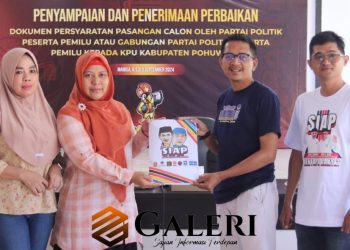 KPU Pohuwato Terima Perbaikan Dokumen Syarat Pasangan SIAP