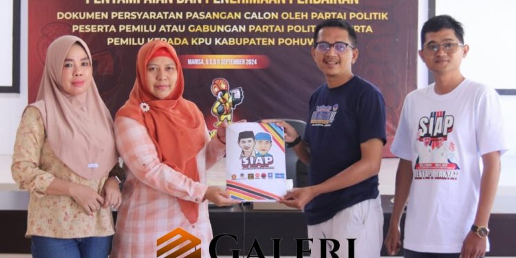 KPU Pohuwato Terima Perbaikan Dokumen Syarat Pasangan SIAP