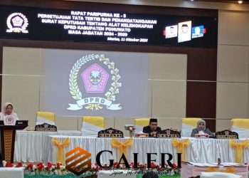 Pembahasan Tata Tertib dan Pembentukan AKD DPRD Pohuwato 2024-2029 Resmi Disahkan