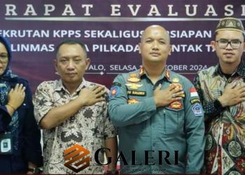 KPU Pohuwato Tekankan Pentingnya Evaluasi KPPS dan Peran Satlinmas dalam Pilkada 2024