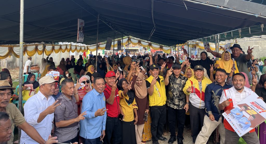 Kampanye Perdana di Paguat, Om Epo Jawab Keluhan Masyarakat Buhu Jaya Soal Banjir