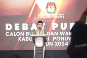 Ketua KPU Pohuwato Imbau Debat Publik Kedua Ini Berlangsung Damai dan Demokratis