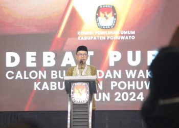 Ketua KPU Pohuwato Imbau Debat Publik Kedua Ini Berlangsung Damai dan Demokratis