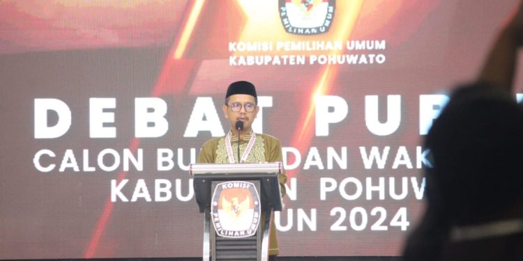 Ketua KPU Pohuwato Imbau Debat Publik Kedua Ini Berlangsung Damai dan Demokratis