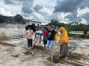Korban Kebakaran di Buntulia Dapat Bantuan Rumah Dari Tokoh Penambang