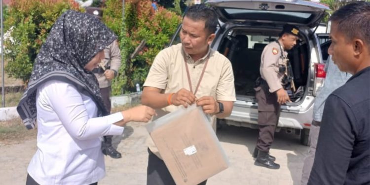 Bawaslu Pohuwato Awasi Ketat Pergeseran Logistik untuk Jamin Keamanan dan Transparansi