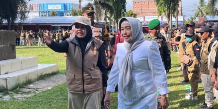 Yolanda Harun Pimpin Apel Siaga Pengawasan Menyongsong Pilkada Serentak 2024