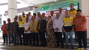 Rizal Pasuma Hadiri RAT KUD Dharma Tani, Tegaskan Komitmen Kawal Hak Penambang