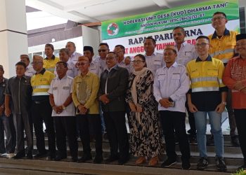 Rizal Pasuma Hadiri RAT KUD Dharma Tani, Tegaskan Komitmen Kawal Hak Penambang