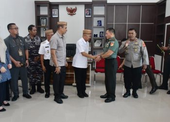 DPRD dan Bupati Pohuwato Terima Kunjungan Danrem 133/Nani Wartabone