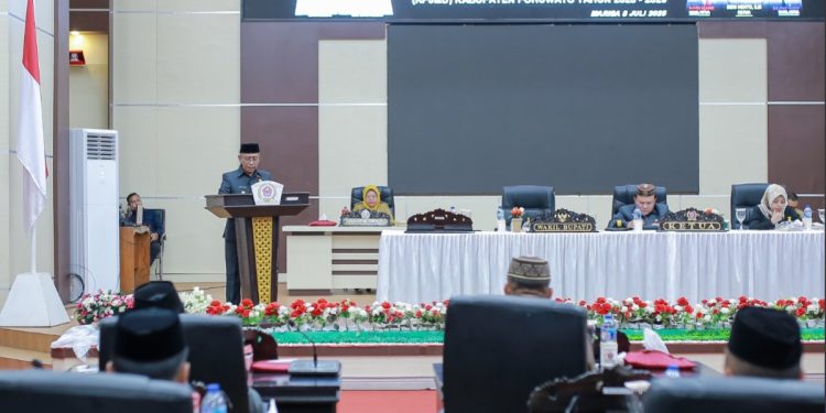 DPRD Pohuwato Gelar Rapat Paripurna Bahas Nota Pengantar Raperda RPJMD 2025–2029