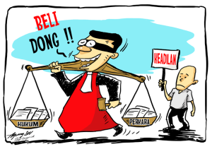 Mendung di Langit Hukum