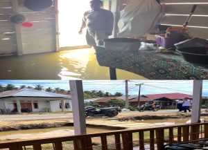 Pekerjaan Drainase di teratai Amburadul, Rumah Warga Tergenang, Jalan Terancam Putus