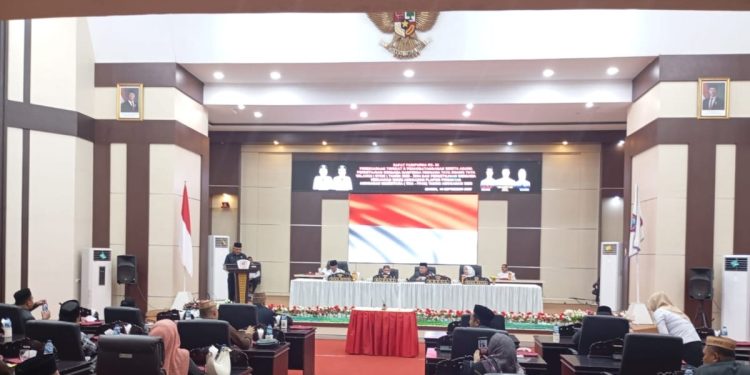 DPRD Pohuwato Gelar Paripurna Persetujuan Ranperda RTRW 2025–2044 dan KUA-PPAS 2026