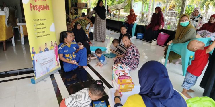 Program PMT Pani Gold Mine Dapat Apresiasi Warga Hulawa dan Tenaga Kesehatan