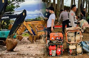 Polres Pohuwato Tancap Gas Berantas PETI, Alat Tambang Ilegal Disita, 18 Excavator Terparkir Aman