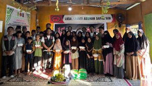 Orijingan Indonesia Rayakan HUT 13 Dengan Baksos di Panti Safaz’ain