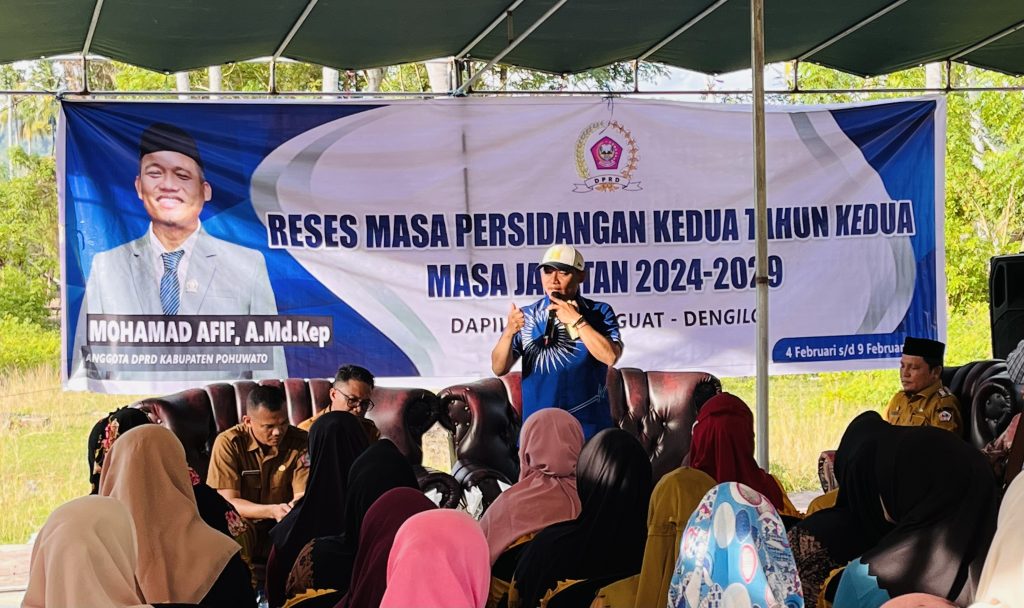 Afif Gercep! Janji RDP dengan PLN Biar Lampu Jalan Libuo Nyala Sebelum Ramadan