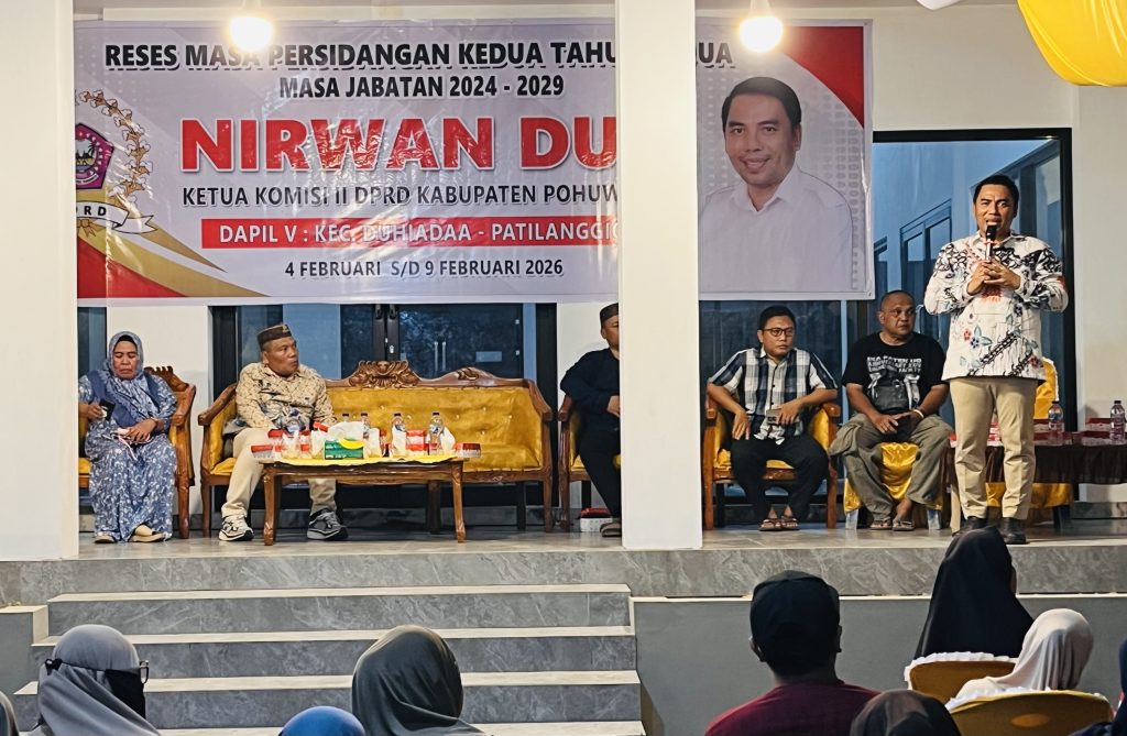 Reses di Desa Buntulia Jaya, Nirwan Due Serap Aspirasi Warga Terkait Pertanian hingga LPG Subsidi