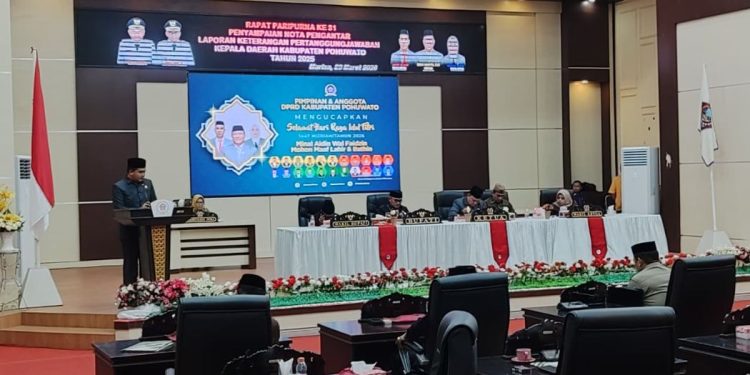 Fraksi Golkar Soroti Ritel Modern hingga PAD dalam Paripurna DPRD Pohuwato