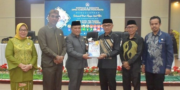 LKPJ 2025 Diserahkan ke DPRD, Pemkab Pohuwato Klaim Sejumlah Capaian Positif