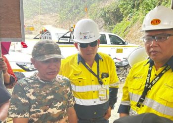Bupati Pohuwato Tinjau Pembangunan Bendungan TSF PGM, Fokus Cegah Sedimentasi Sungai